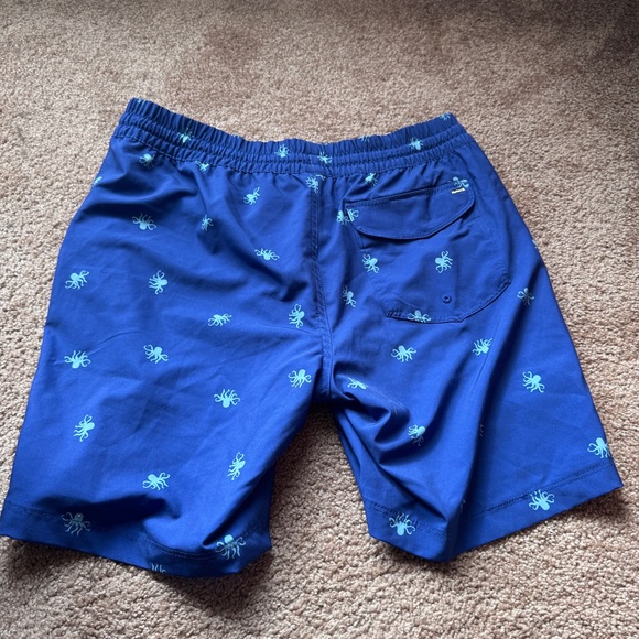 🖤5/$20 NWOT Hurley Blue Swim Shorts with Turtle Print - Picture 6 of 7